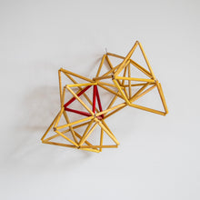 Load image into Gallery viewer, harakeke sculpture red wall art sculptural