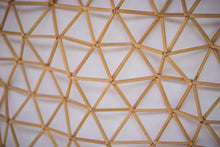 Load image into Gallery viewer, natural geometrical harakeke wallart for home