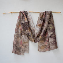 Load image into Gallery viewer, Eco Dyed Silk Scarf