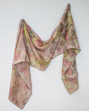 Load image into Gallery viewer, Eco Dyed Silk Scarf - Aotearoa