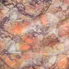 Load image into Gallery viewer, eco print on silk fabric
